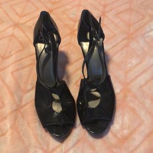 Kim Rogers Black Heels